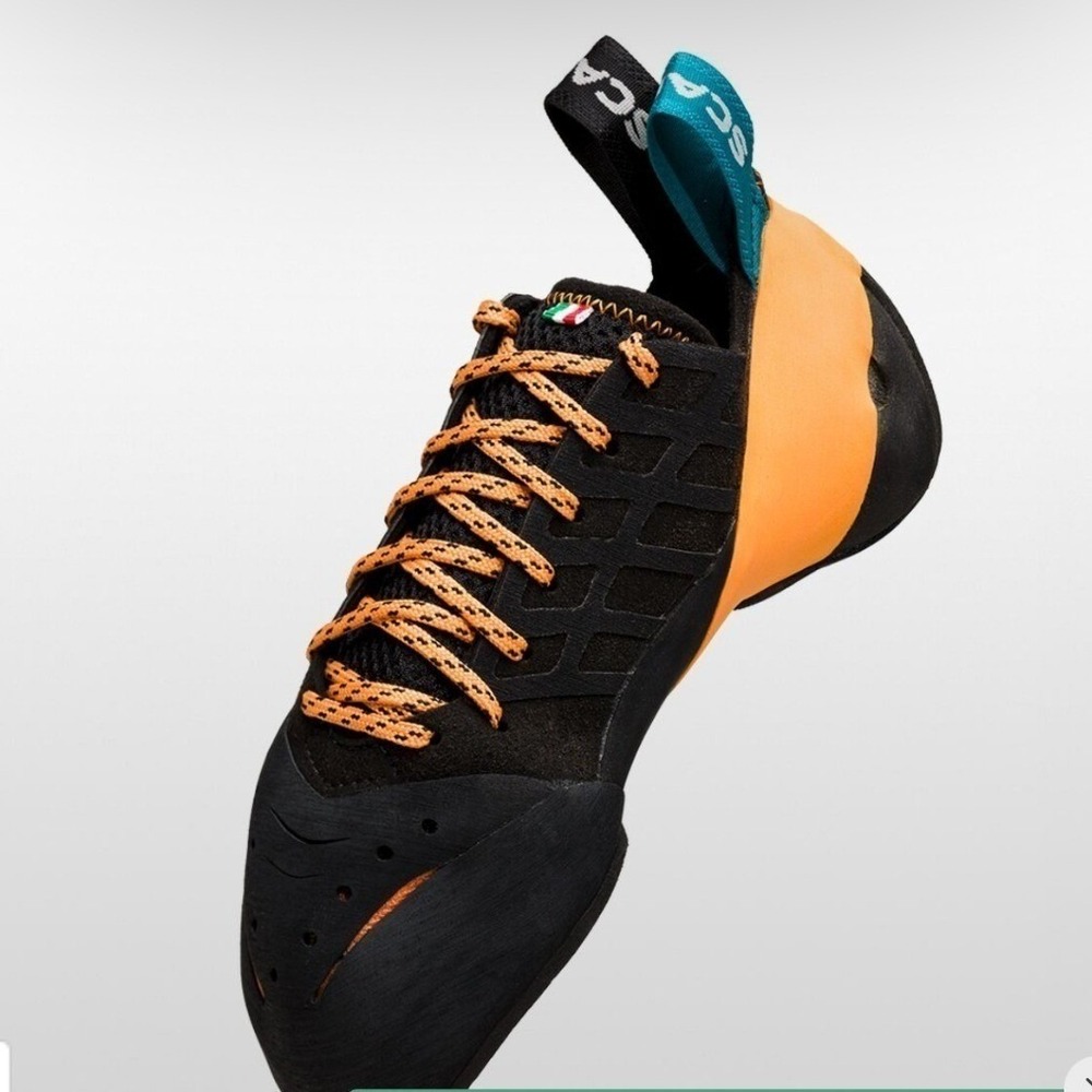 Scarpa Instinct Lace Climbing Shoes Orange Black EU35.5 USW5 USM4 NIB